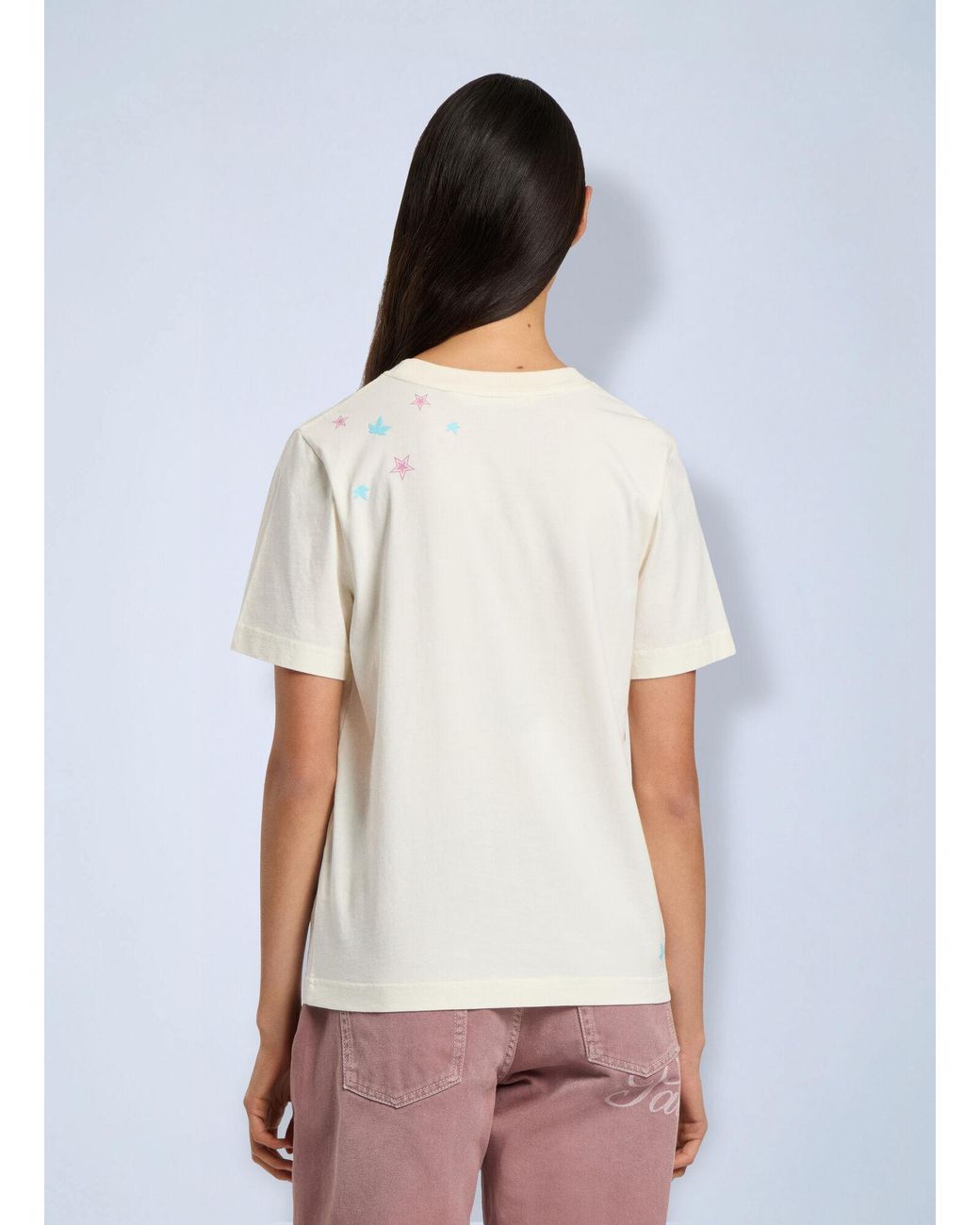Palm Angels White Feel High Regular T-Shirt