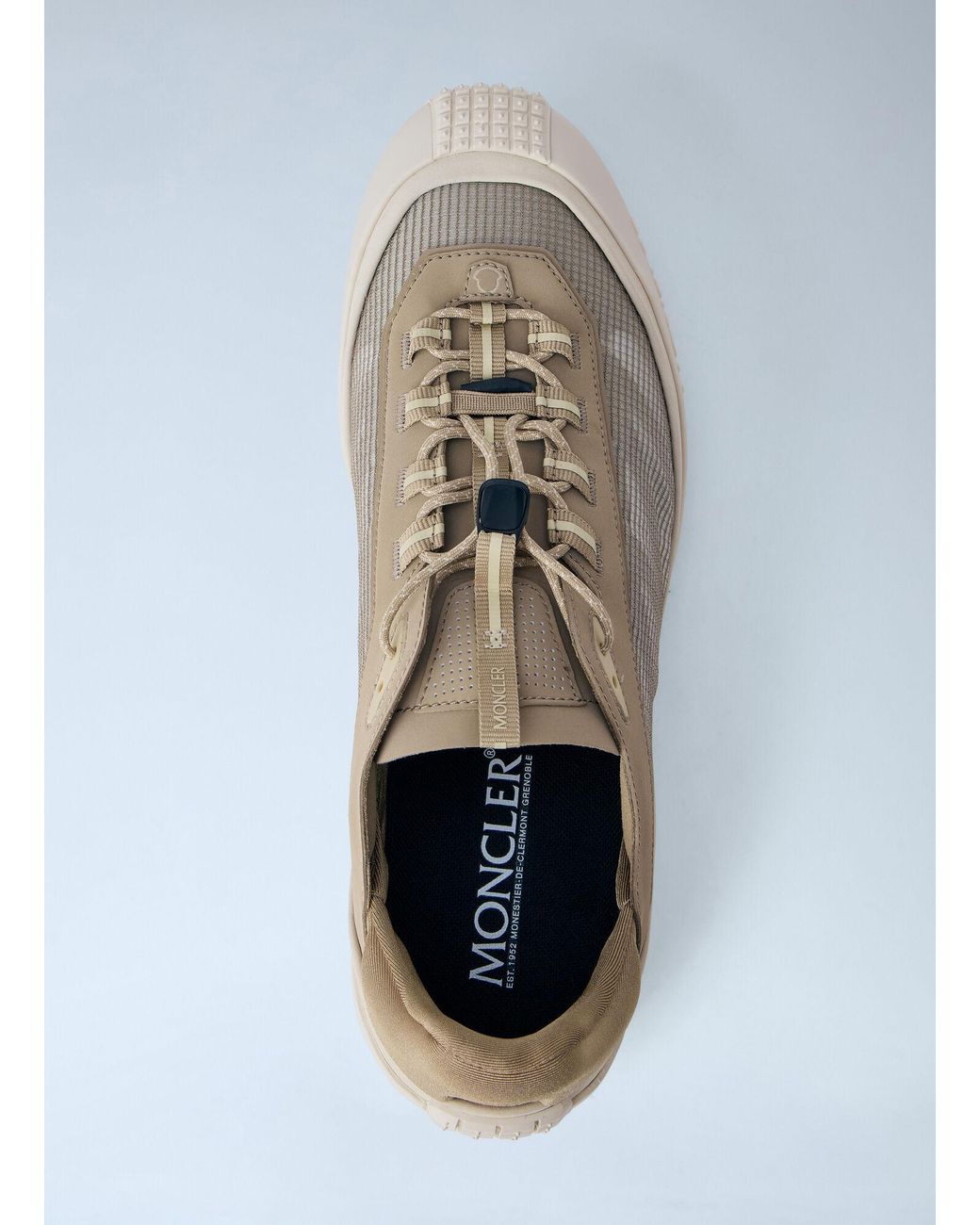 Moncler White Trailgrip Lp Sneakers for men