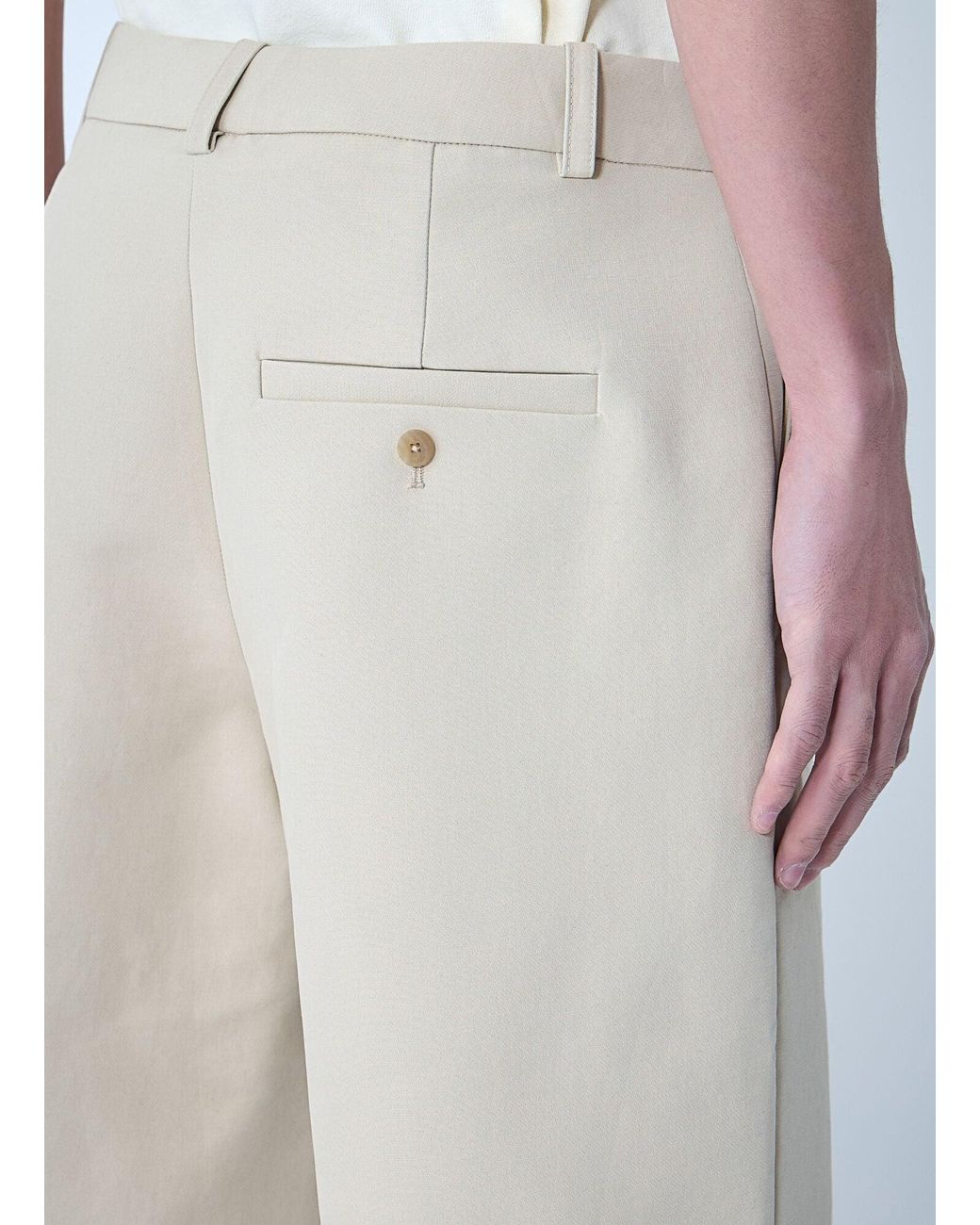 Jacquemus Natural Le Short Camargue for men