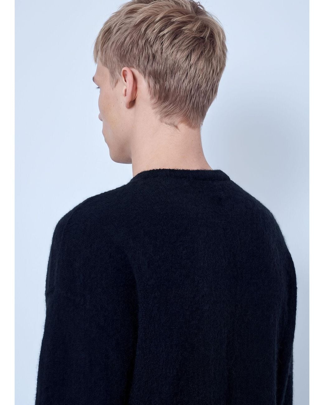 Rick Owens Blue Tower Round Neck Top for men