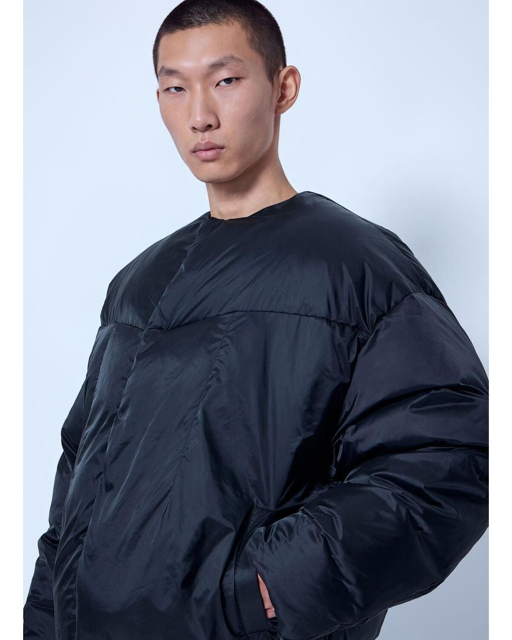 Entire studios Blue Pod Puffer Jacket for men
