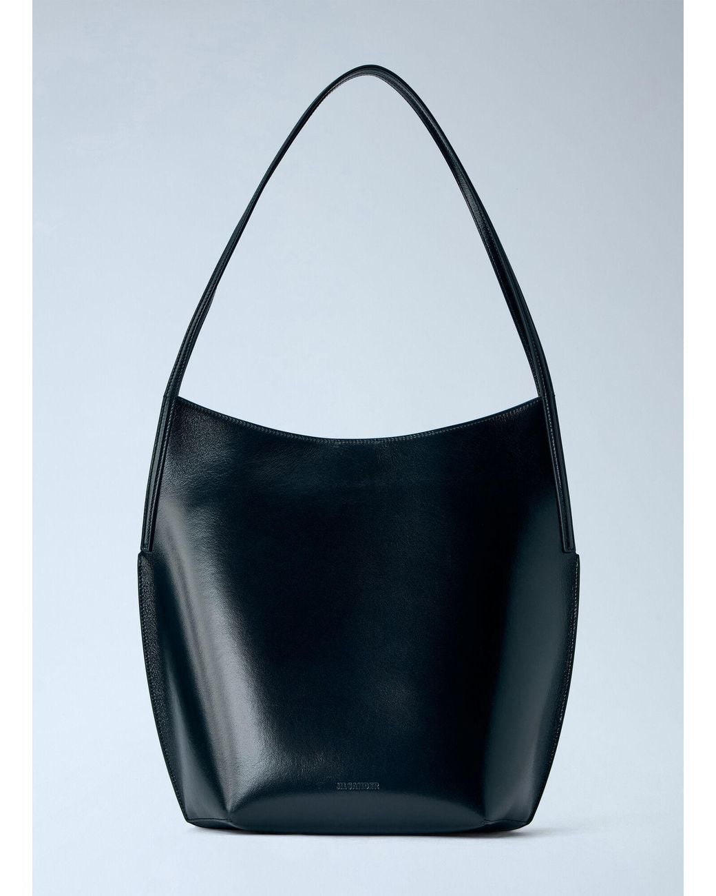 Jil Sander Blue Kante Tote Bag
