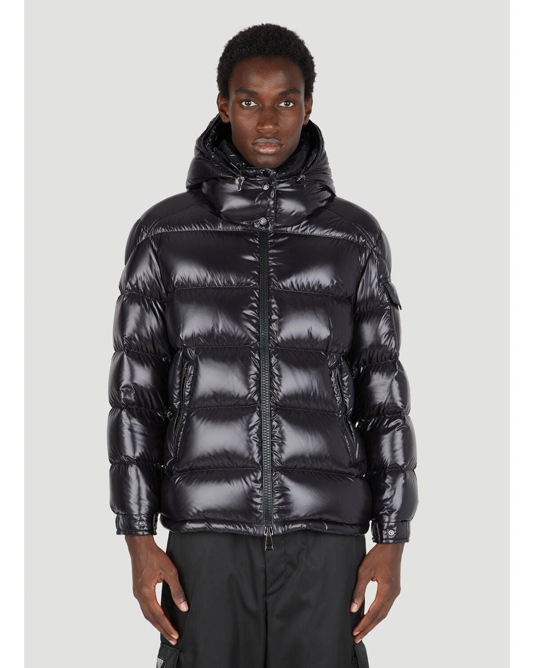 Moncler Black Marie Short Down Jacket