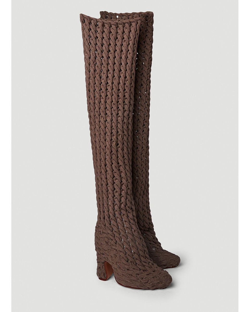 Isa Boulder Brown Minicable Boots