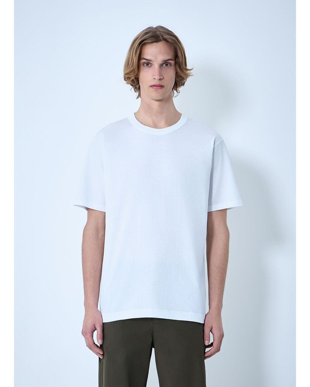 Dries Van Noten White Heer T-Shirt for men