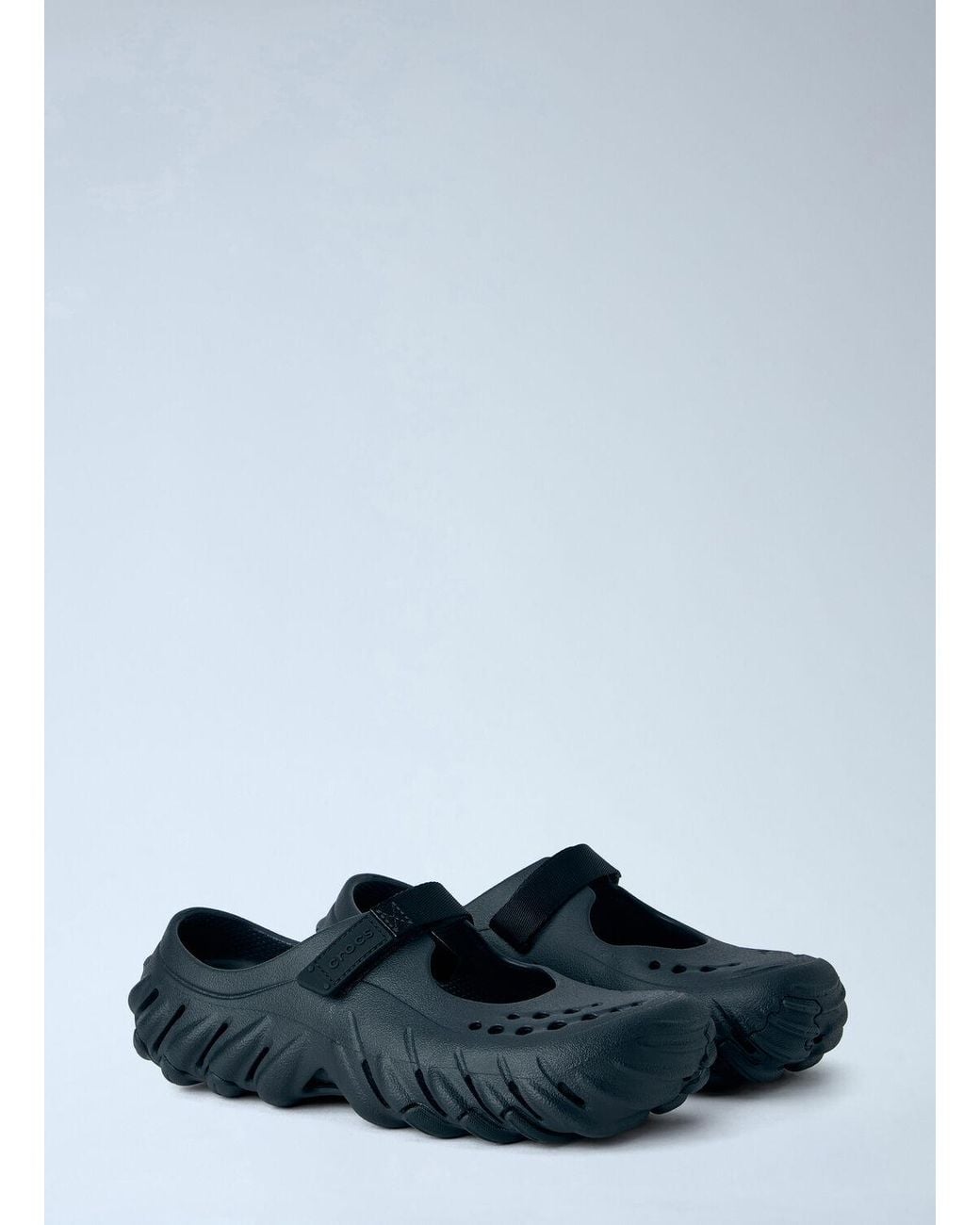 CROCSTM Black Echo Mary Jane Clogs