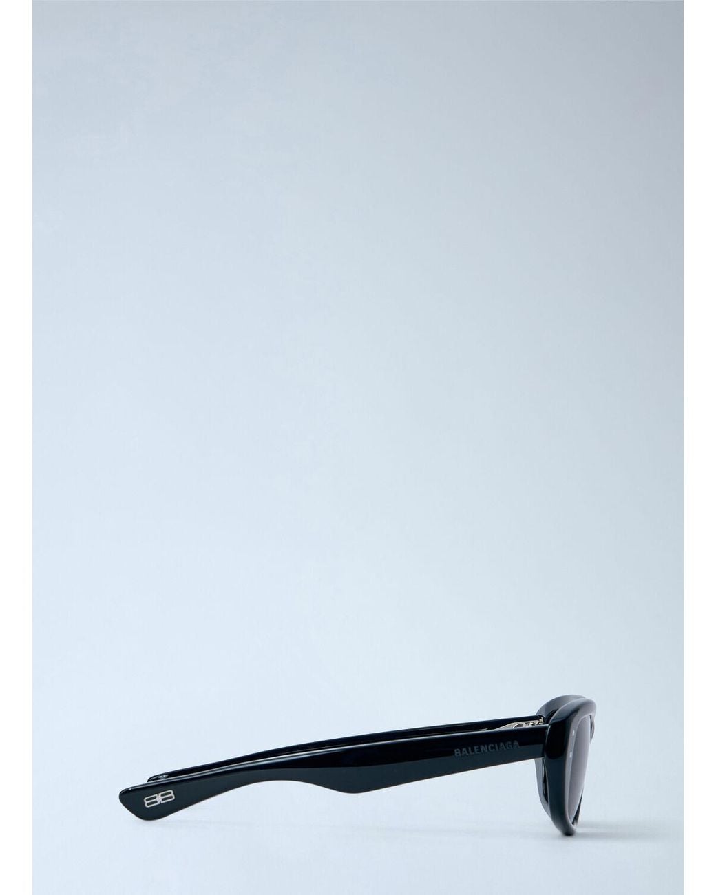 Balenciaga Blue Rectangular Sunglasses for men