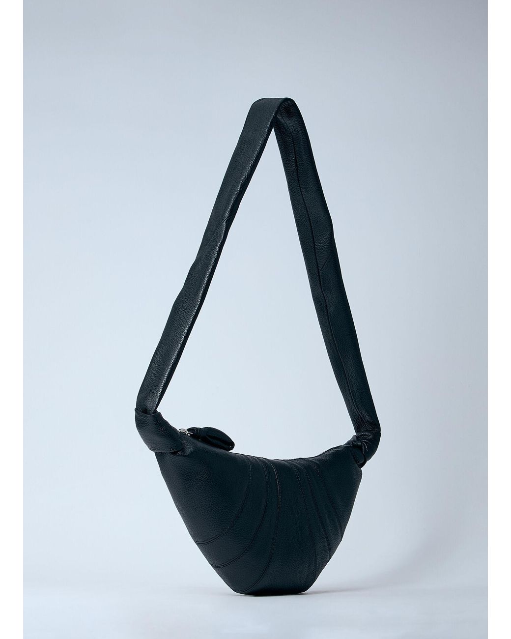 Lemaire Blue Small Croissant Shoulder Bag