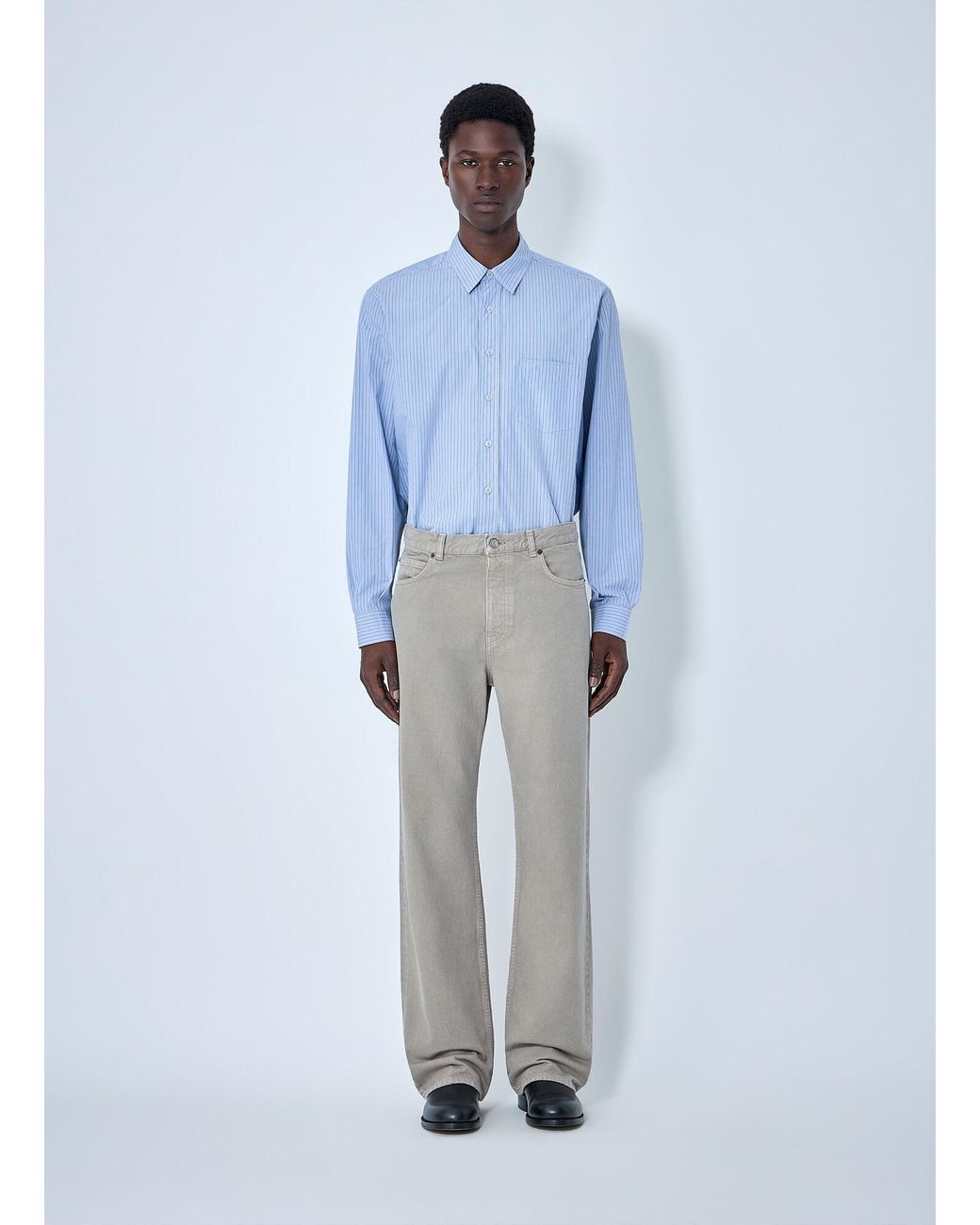 The Row Blue Kardiff Shirt for men