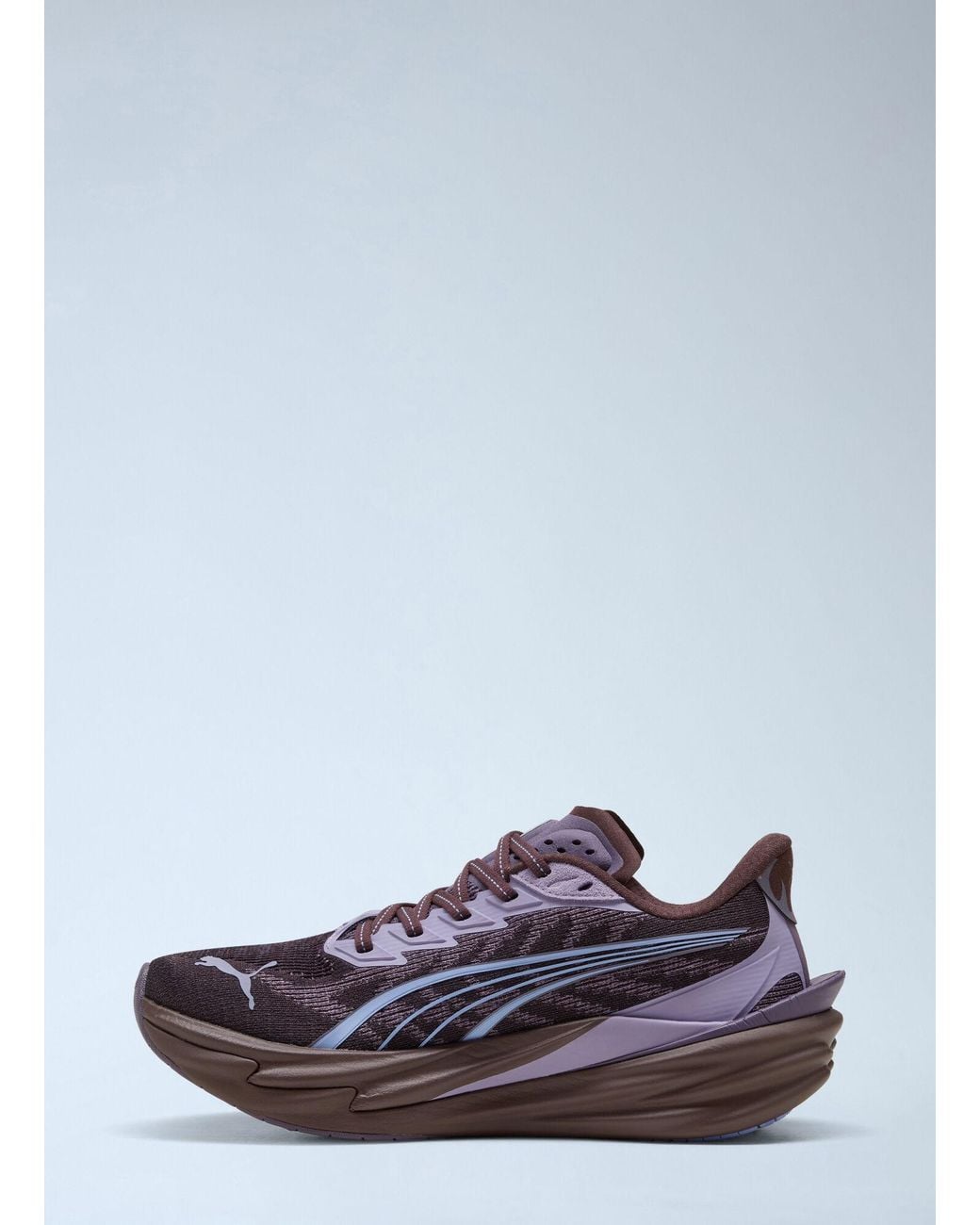 PUMA White Deviate Nitro 4 Sneakers