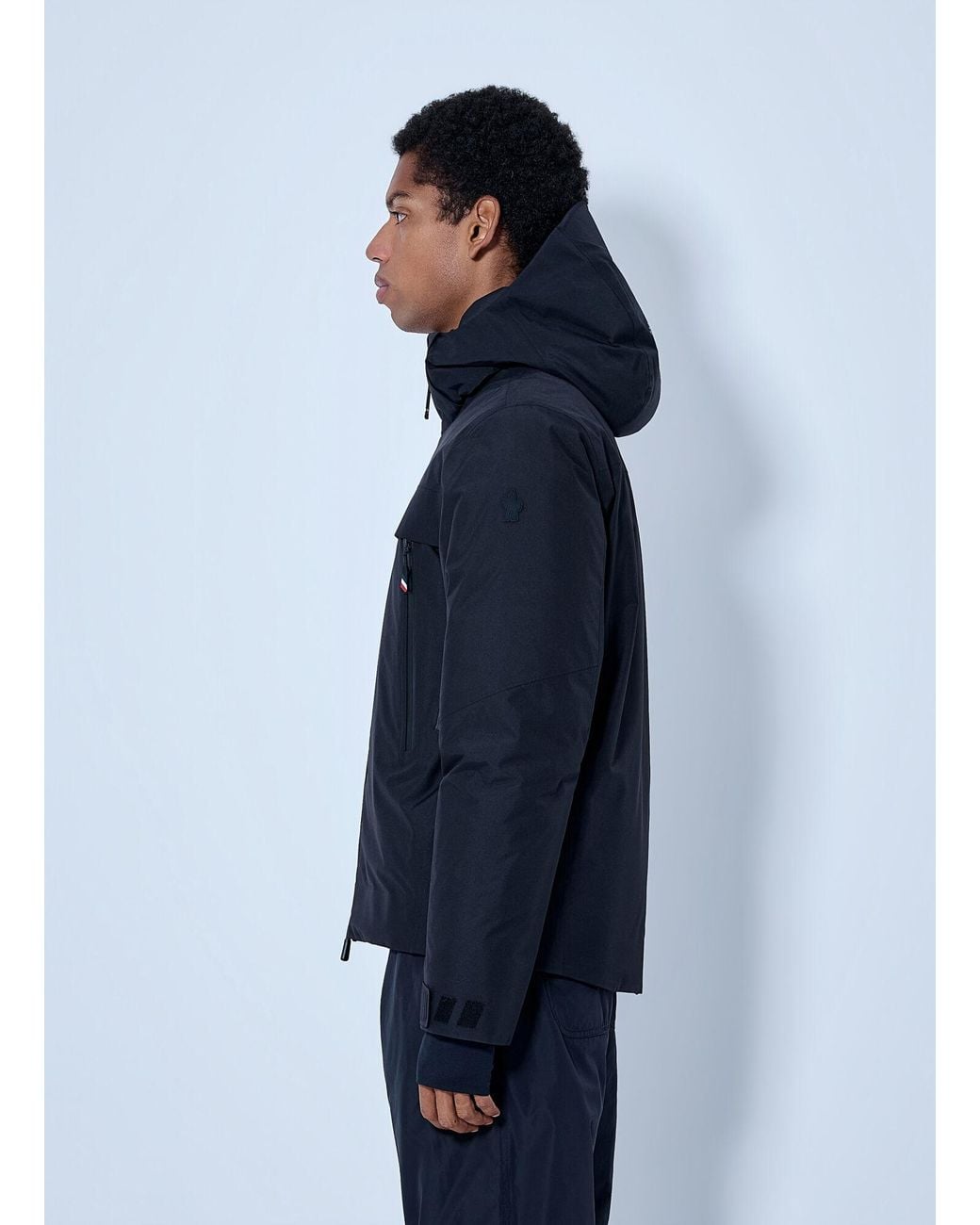 Moncler Blue Balmhorn Hooded Gore-Tex Insulated Ski Jacket for men
