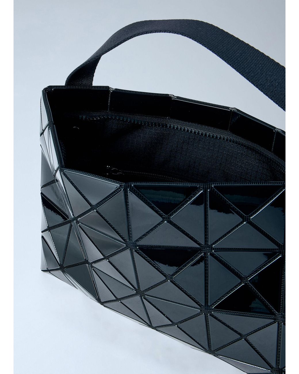 Issey Miyake Black Lucent Basics Shoulder Bag