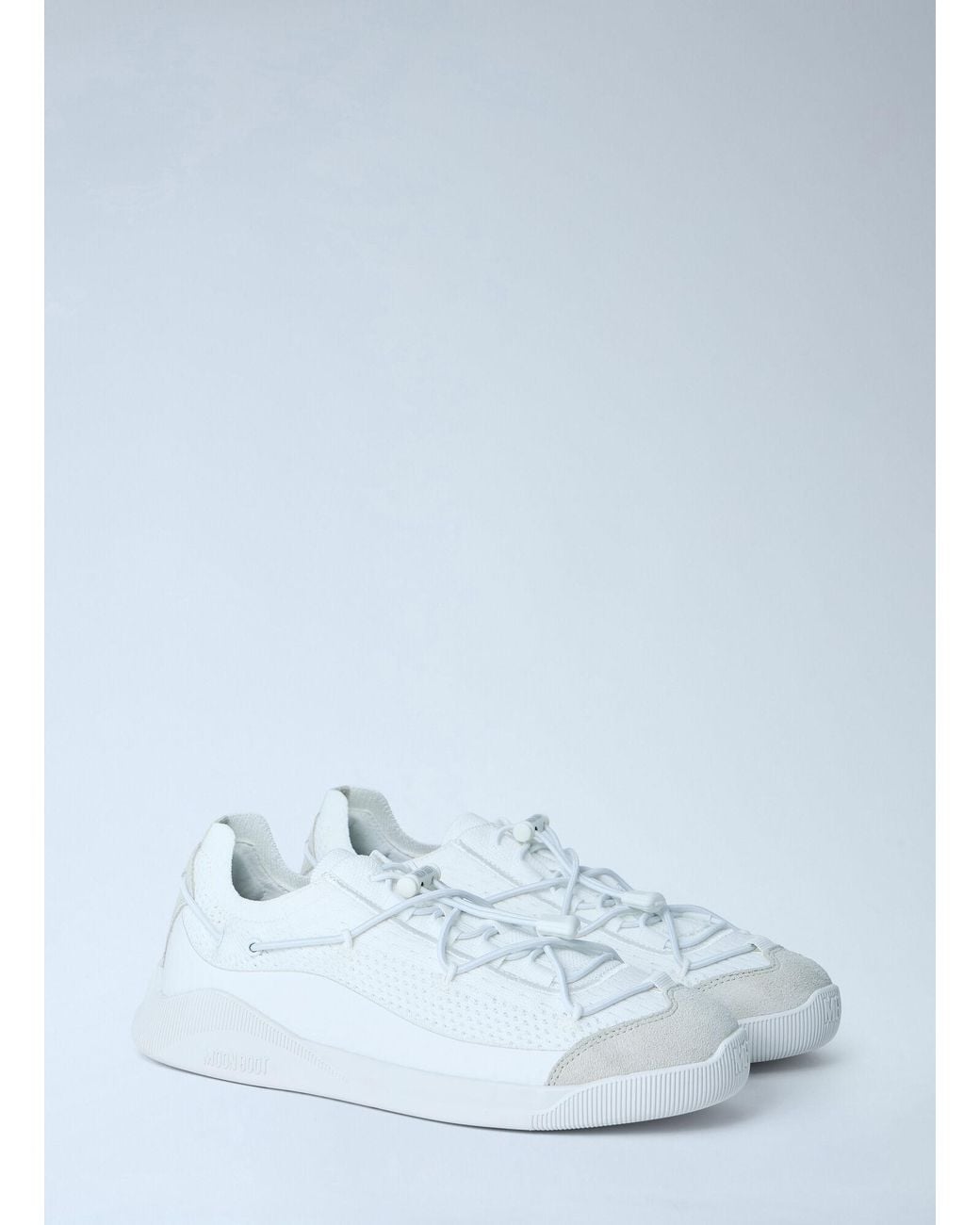 Moon Boot Blue Mb Moonlight Mesh Panel Sneakers