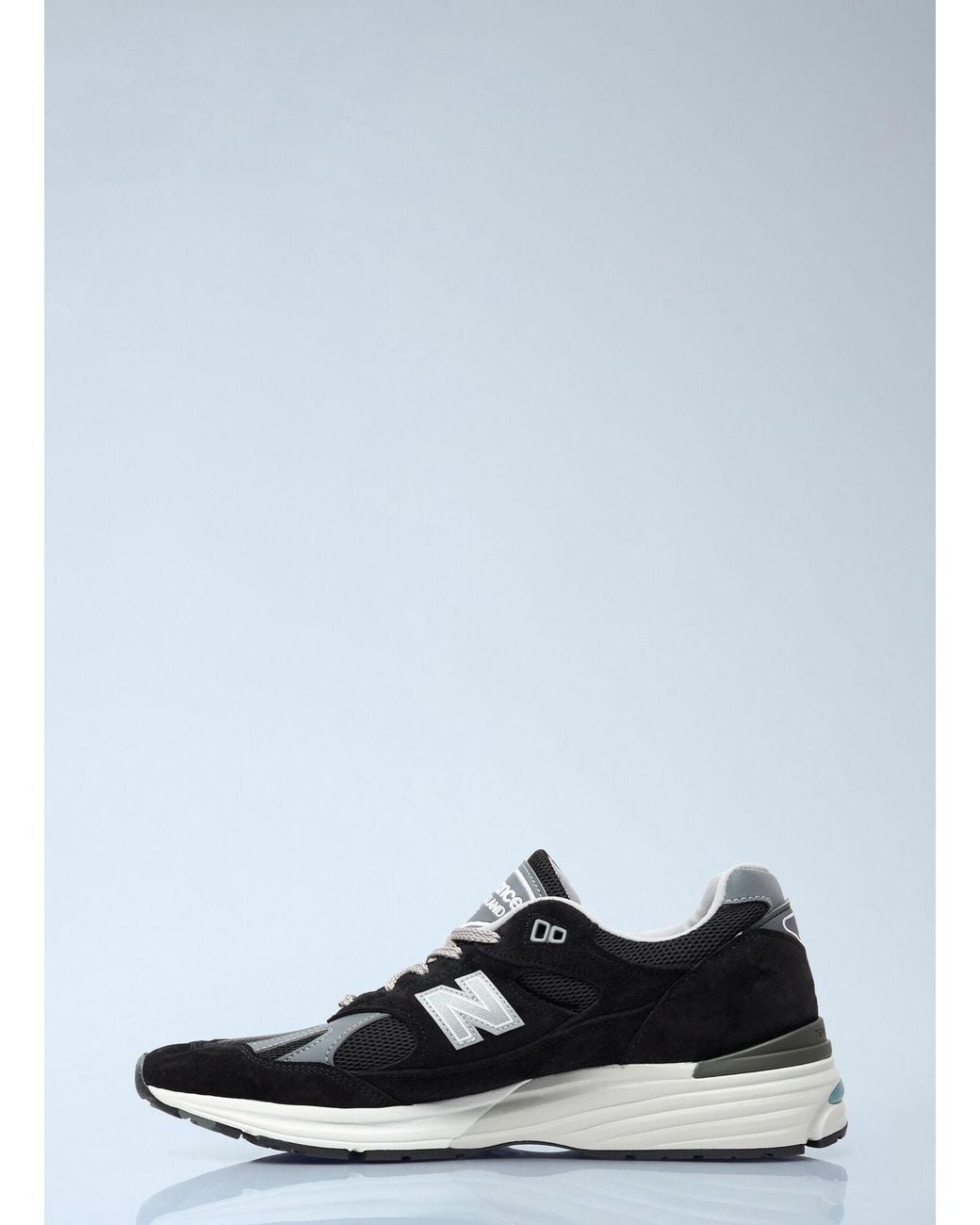 New Balance White 991 Sneakers