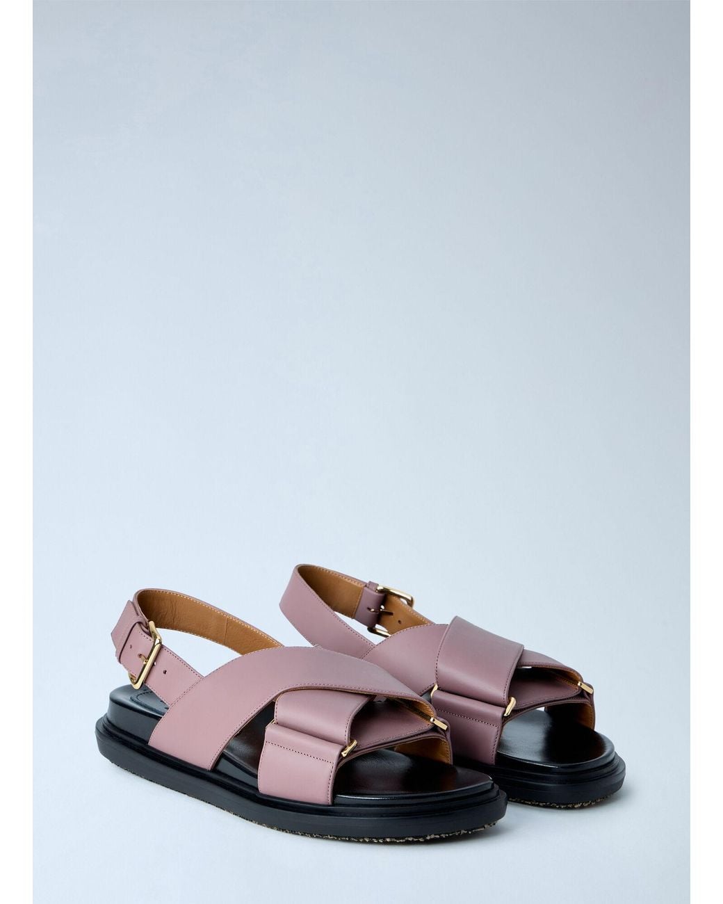 Marni White Fussbett Sandal