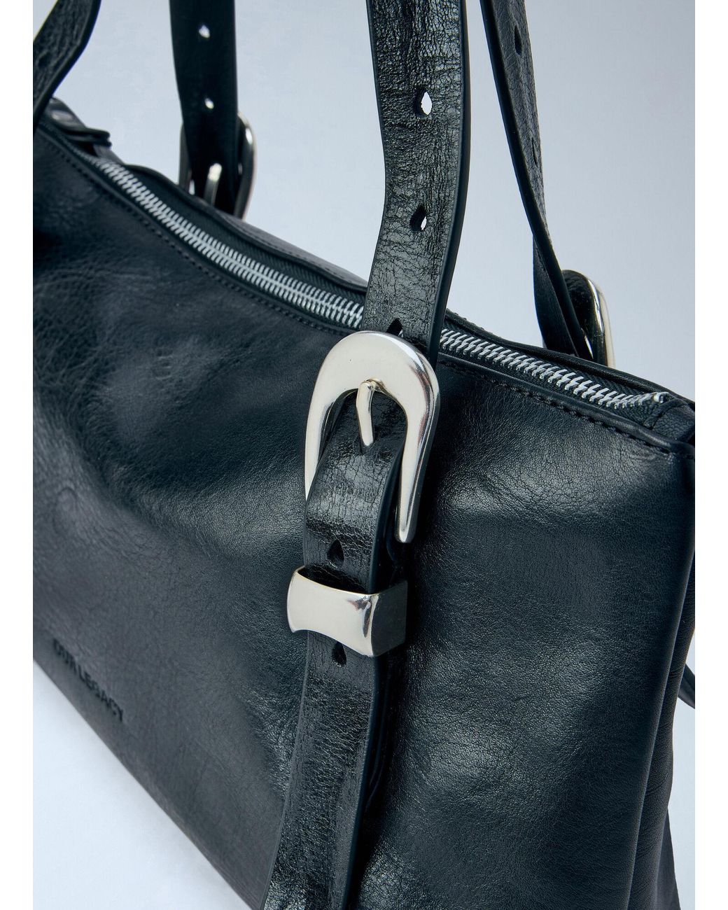 Our Legacy Blue 2 Cm Belt Shoulder Bag