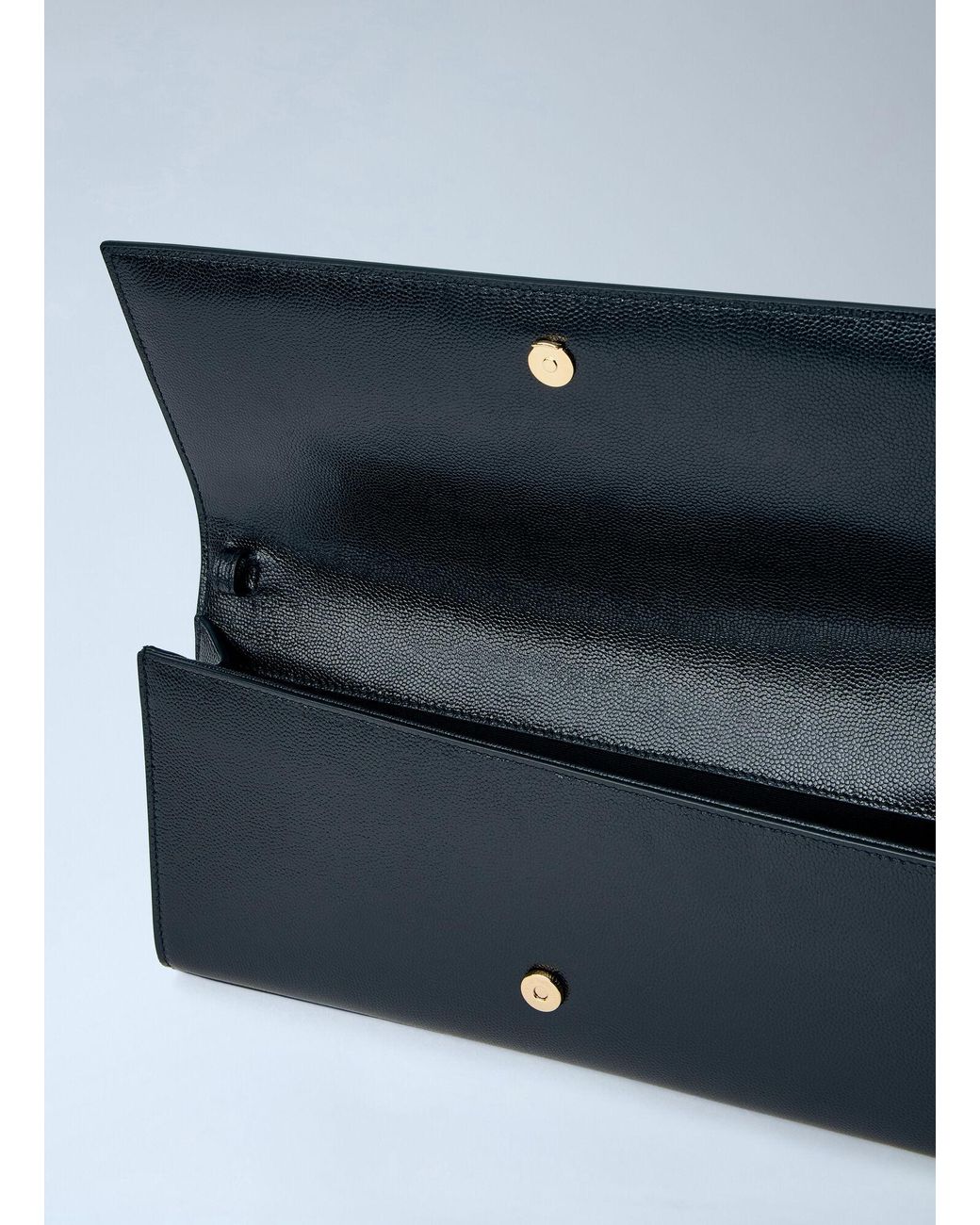 Saint Laurent Black Kate Clutch Bag