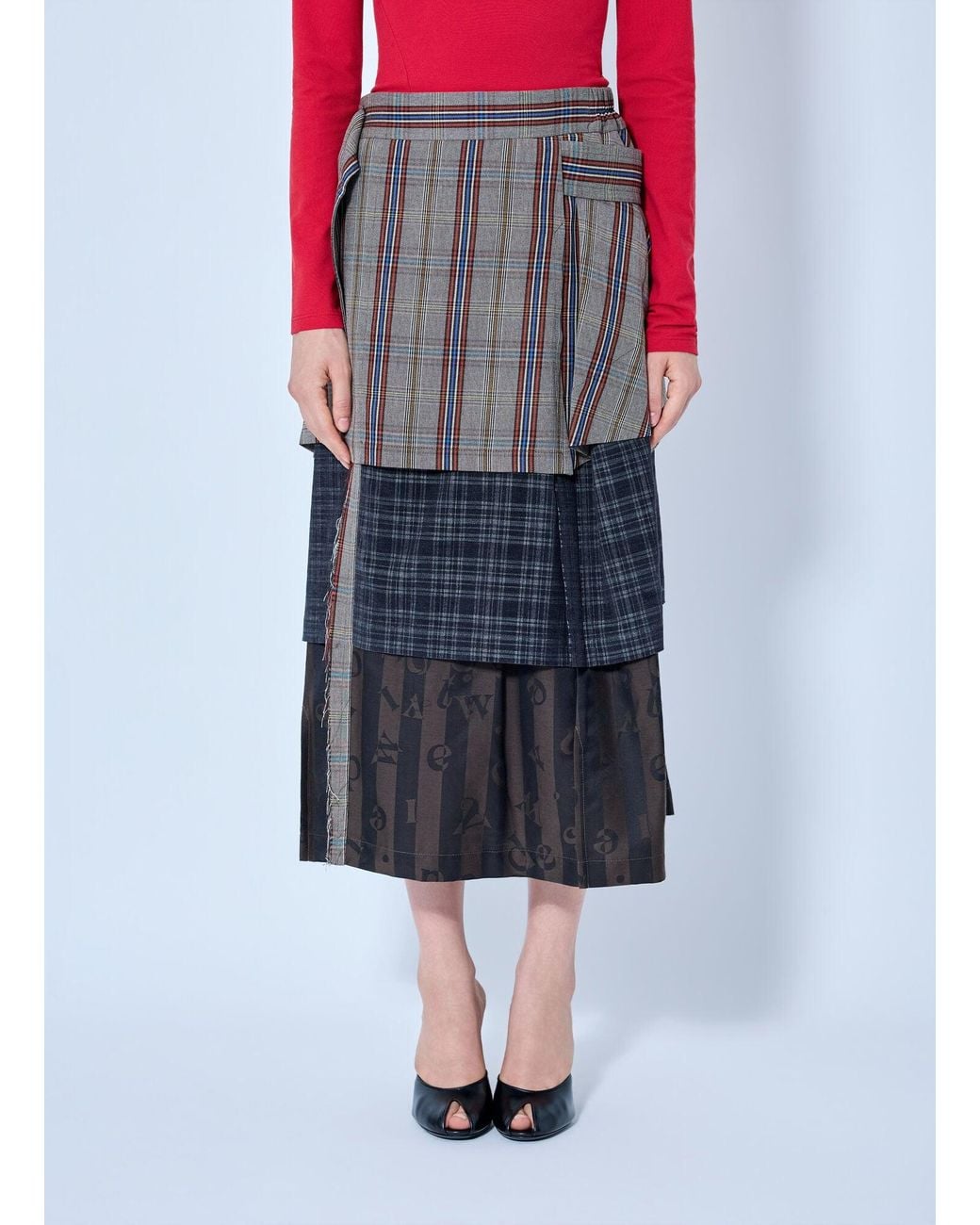 Vivienne Westwood Natural Long Meghan Kilt