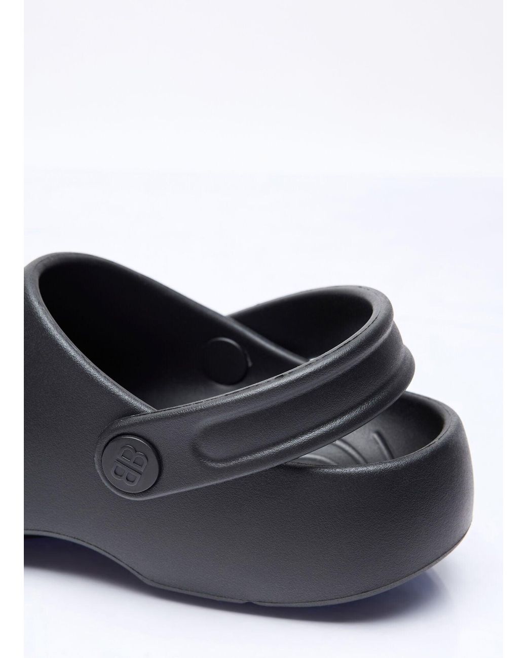 Balenciaga White Sunday Mules