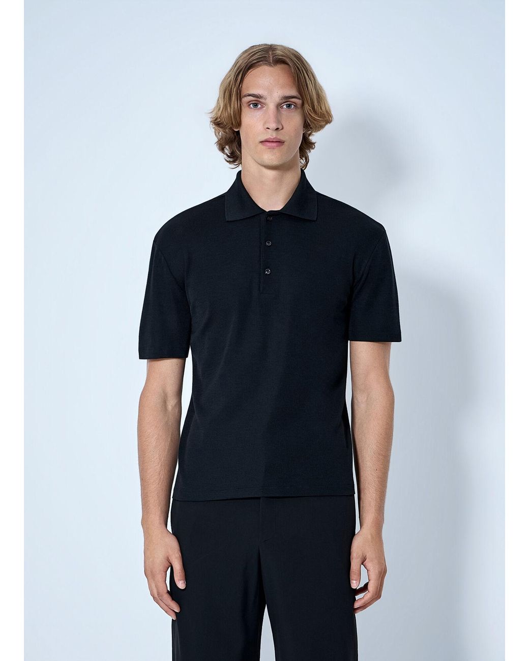 The Row Blue Mistral Polo Shirt for men