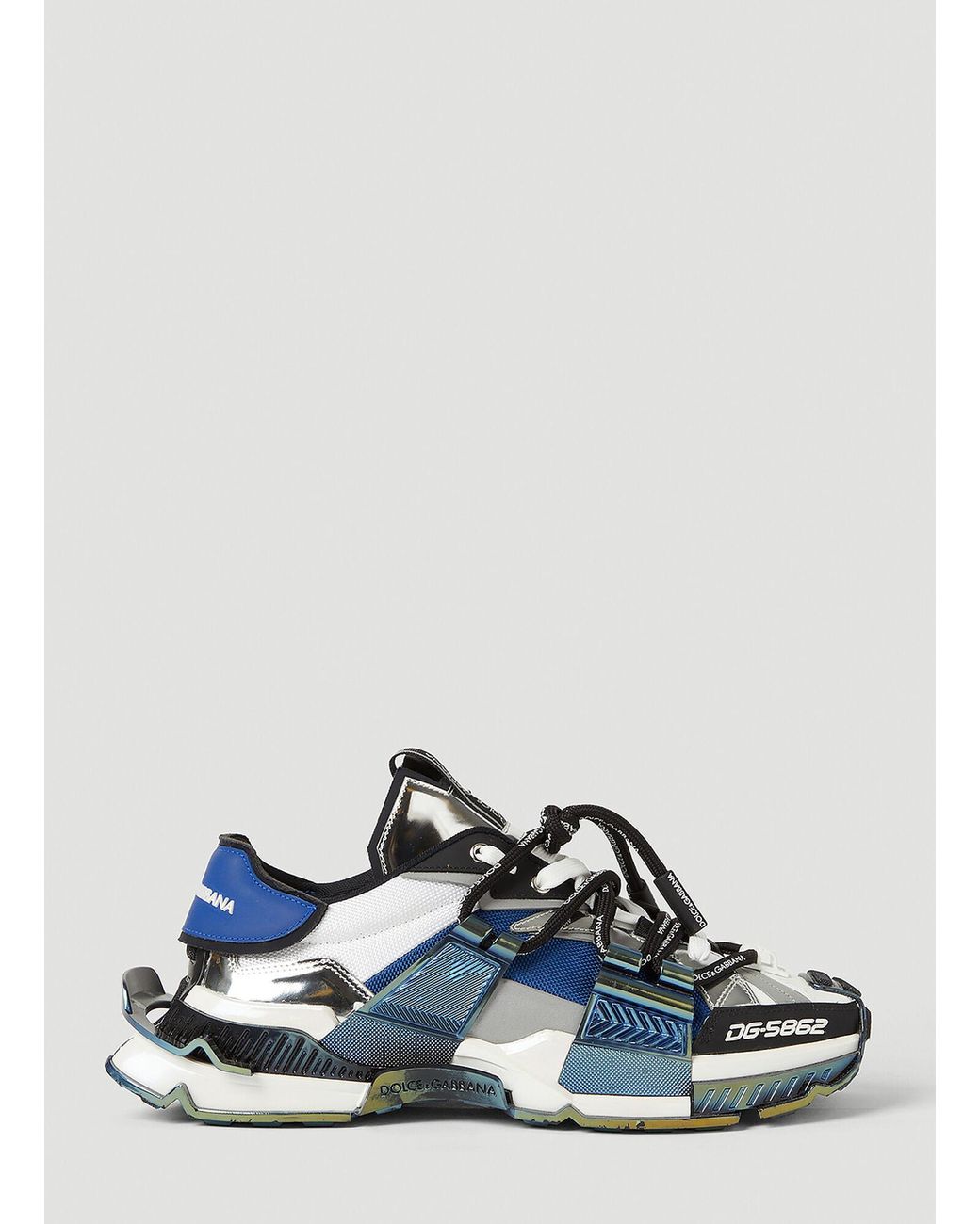 Dolce & Gabbana Space Sneakers in Blue for Men | Lyst