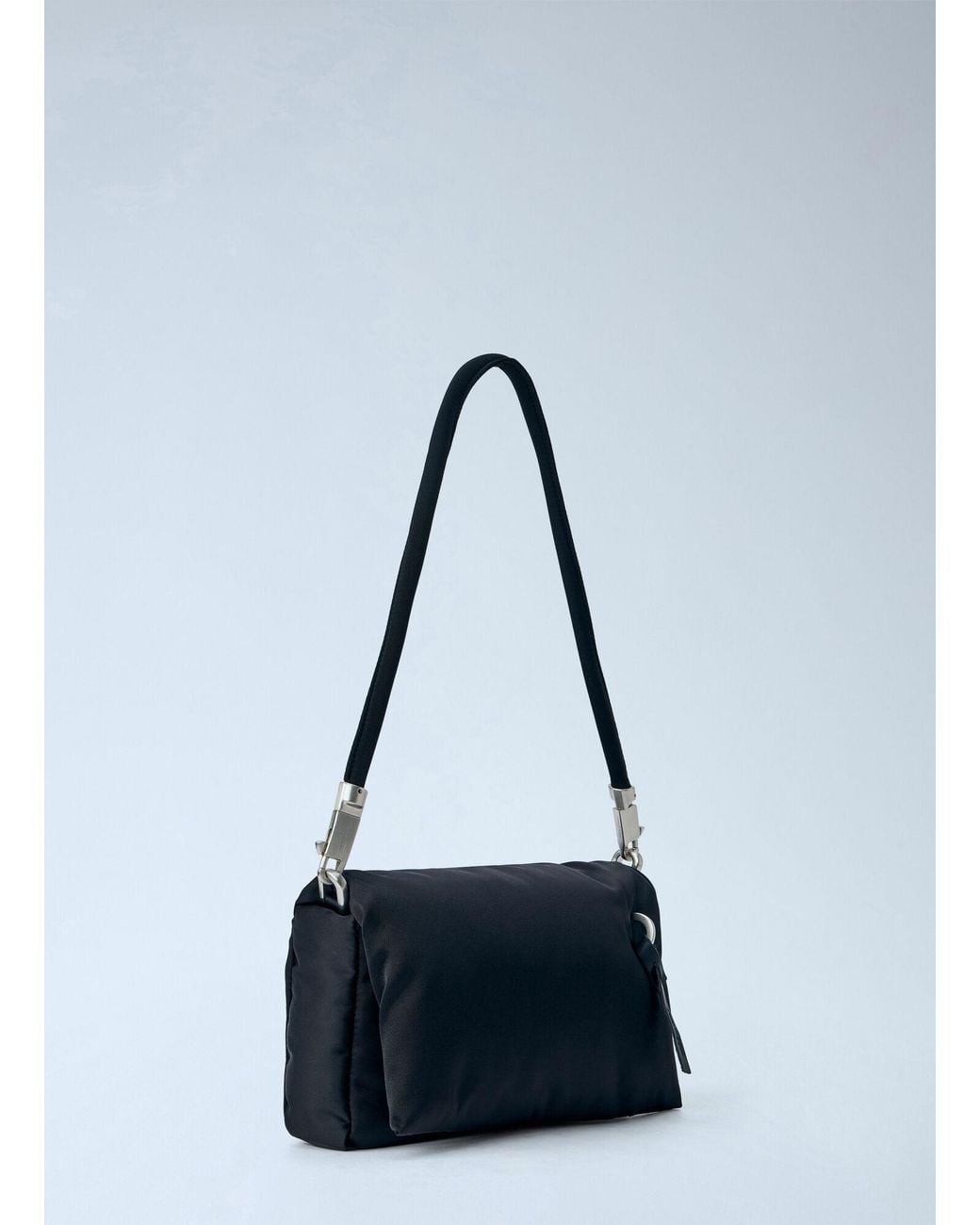Rick Owens Blue Shoulder Pillow Griffin Bag