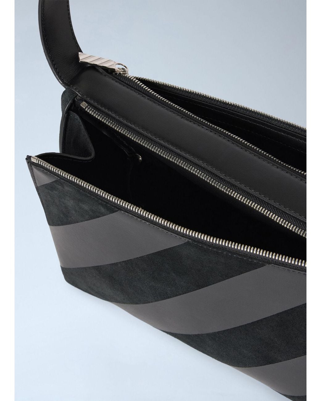 Off-White c/o Virgil Abloh Blue Sandbag 404 Diagonal Bag