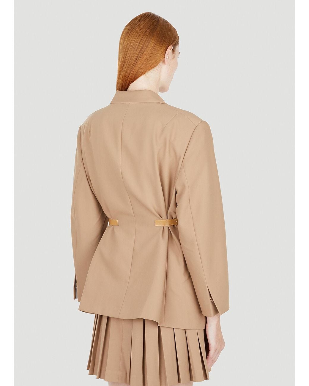 ROKH Natural Multi Buttonhole Blazer