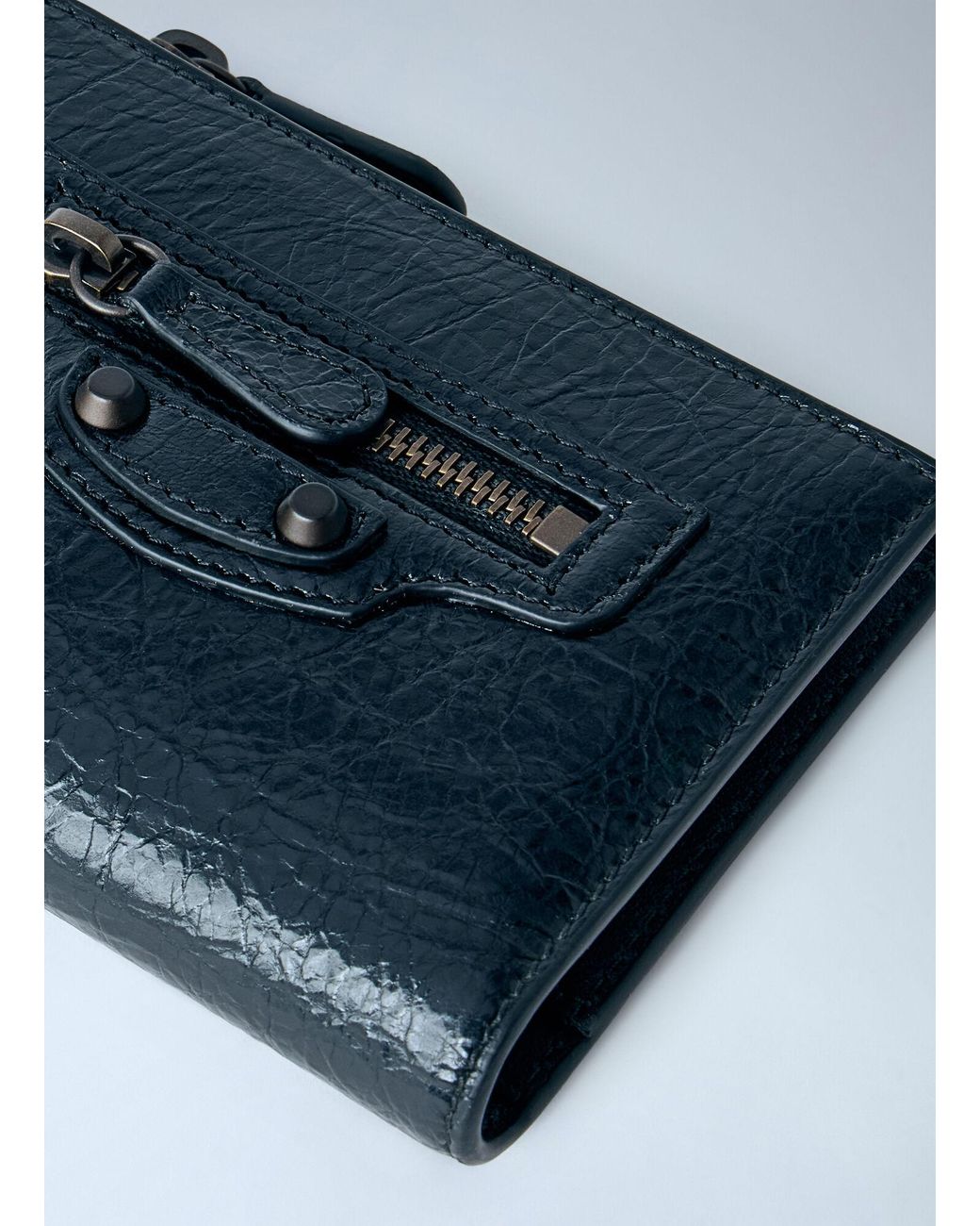 Balenciaga Blue Le City Bifold Wallet