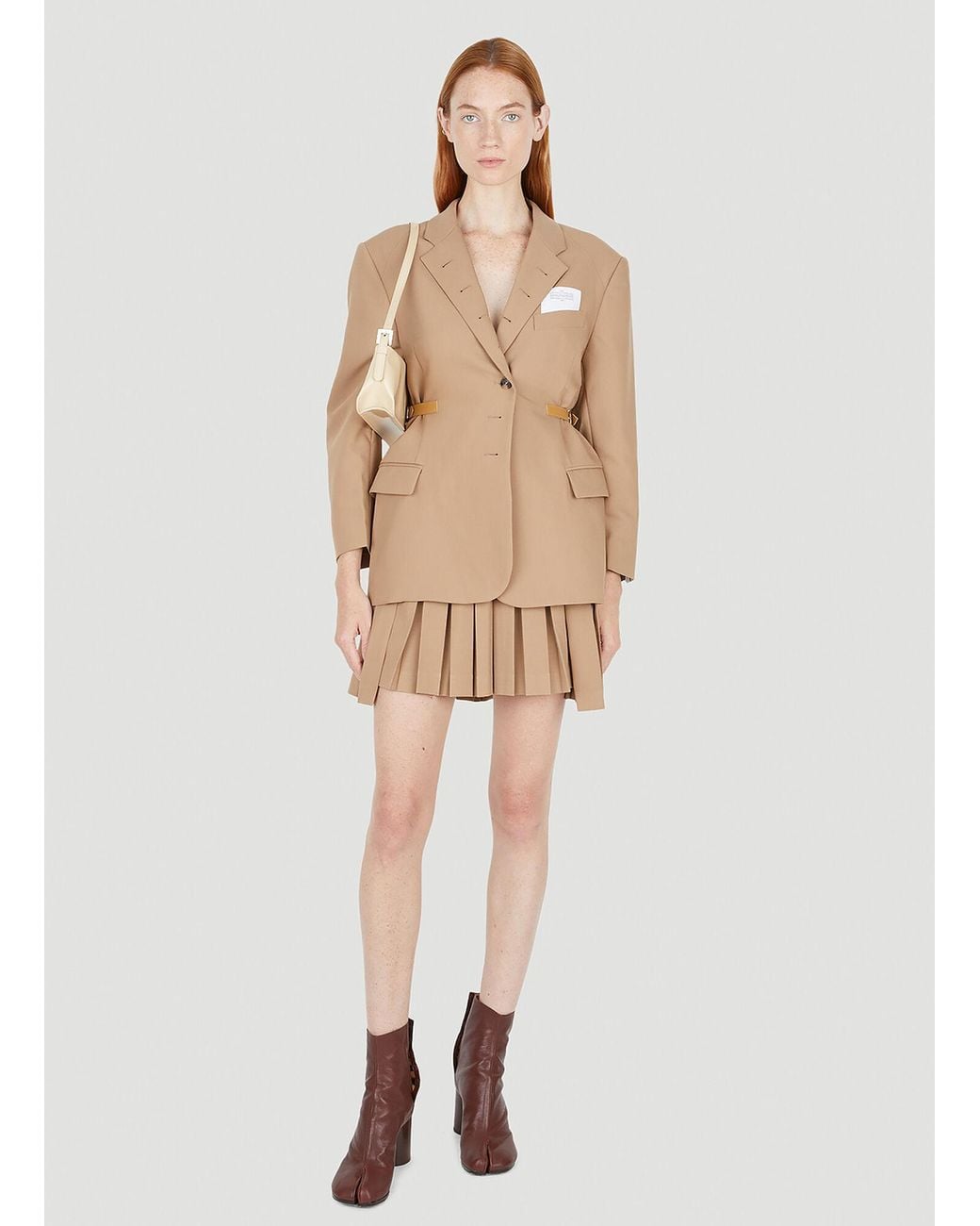 ROKH Natural Multi Buttonhole Blazer