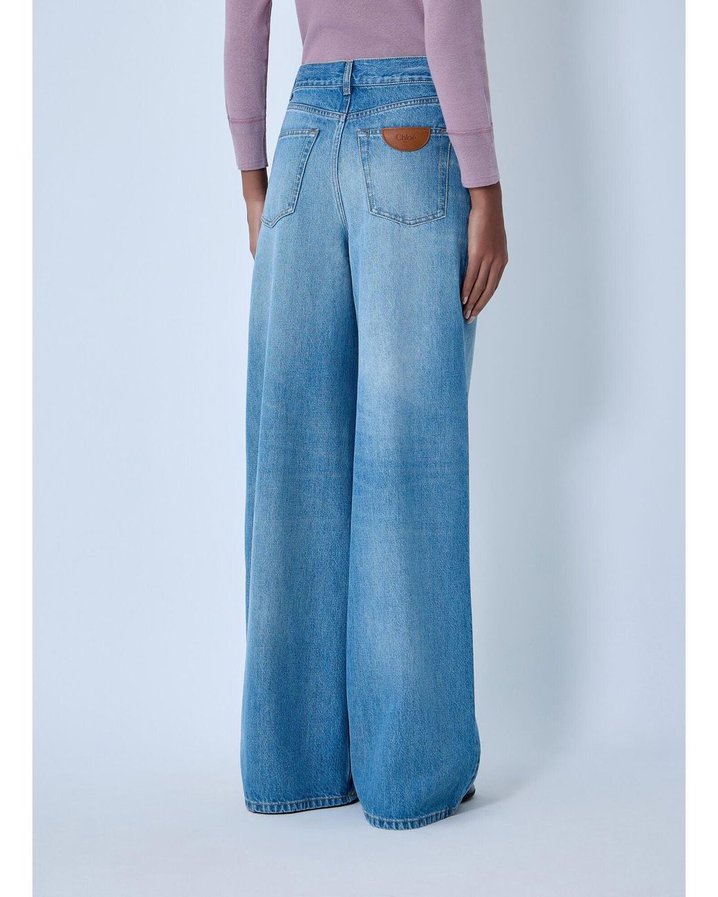 Chloé Blue Chloã High-Rise Denim Jeans