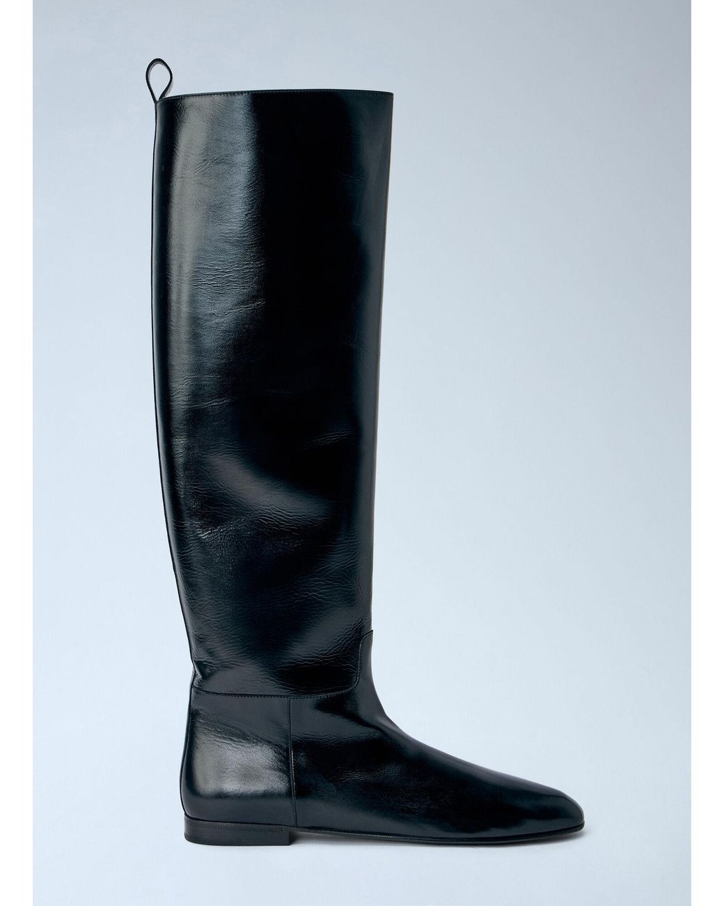 Khaite Blue Colt Knee-high Boots