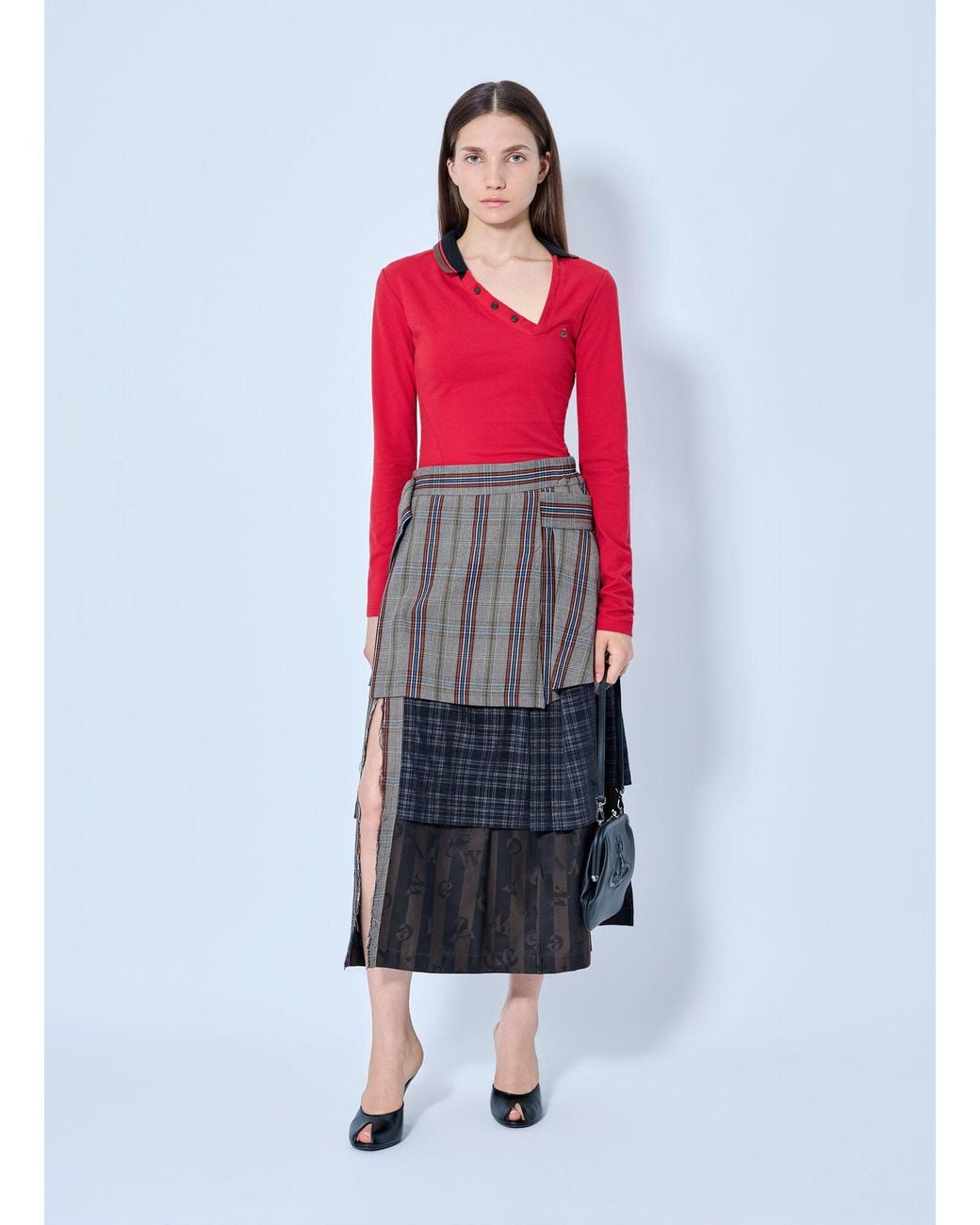 Vivienne Westwood Natural Long Meghan Kilt