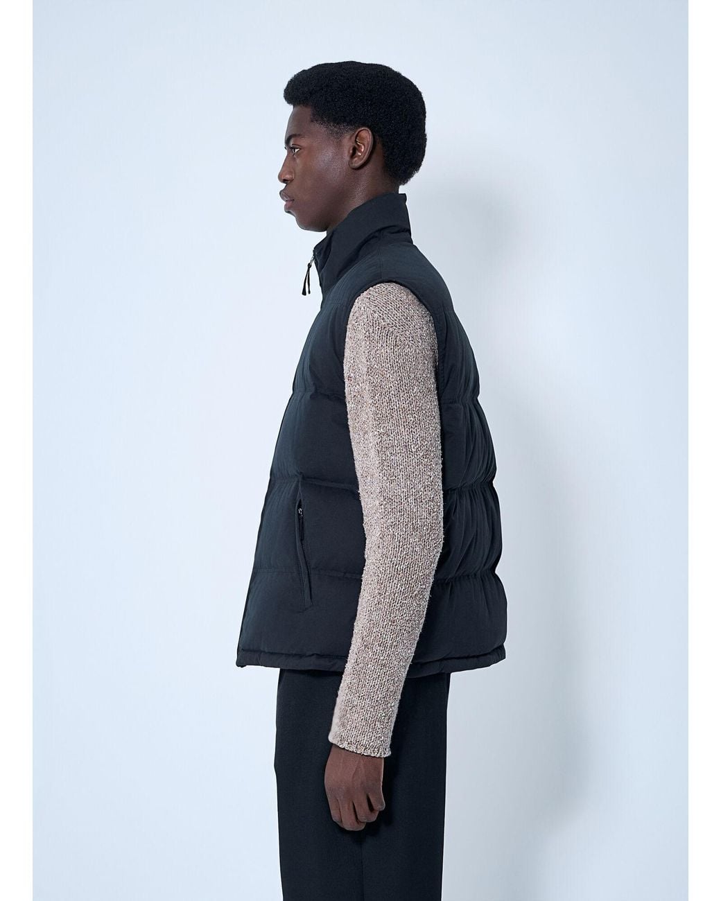 The Row Blue Gettler Reversible Down Vest for men