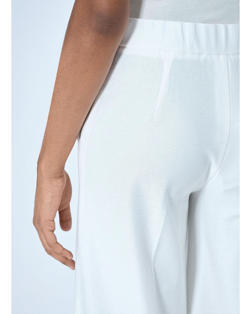 Max Mara Blue Wide-Leg Tailored Trousers