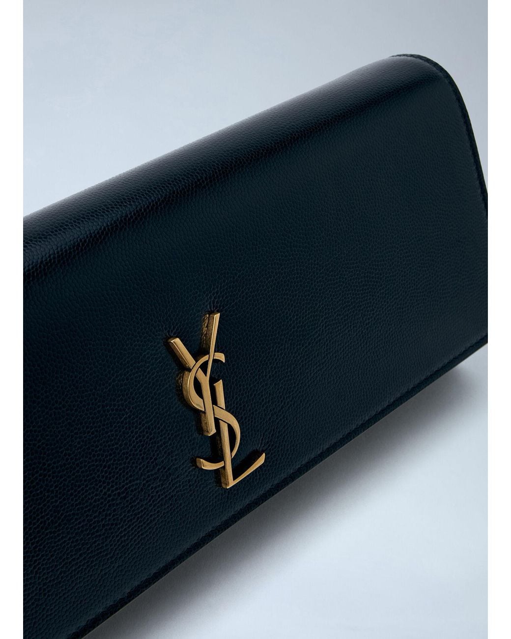 Saint Laurent Black Kate Clutch Bag