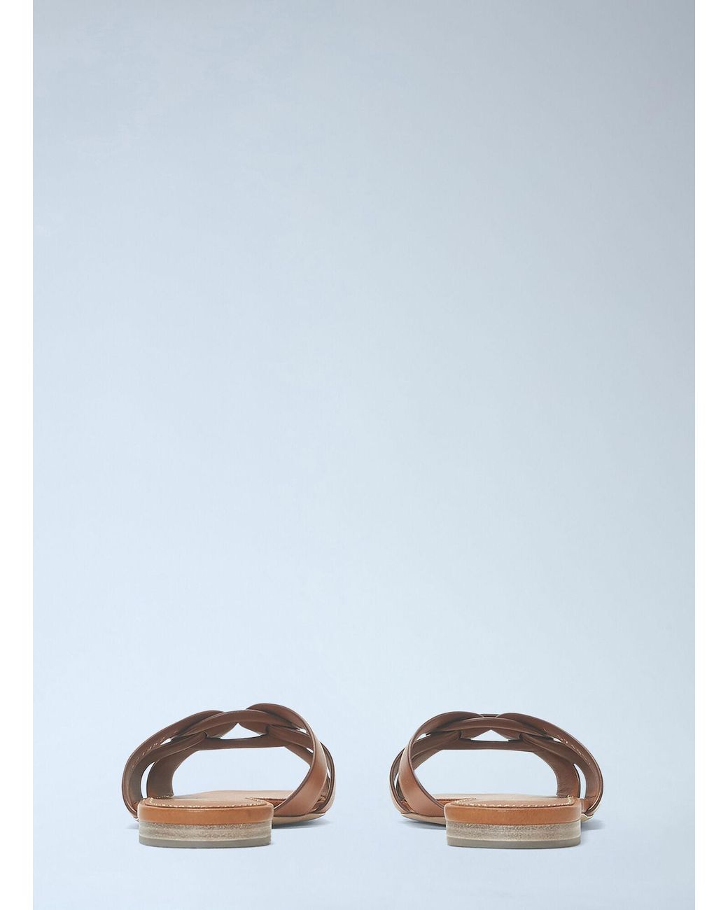Saint Laurent Blue Tribute Sandals