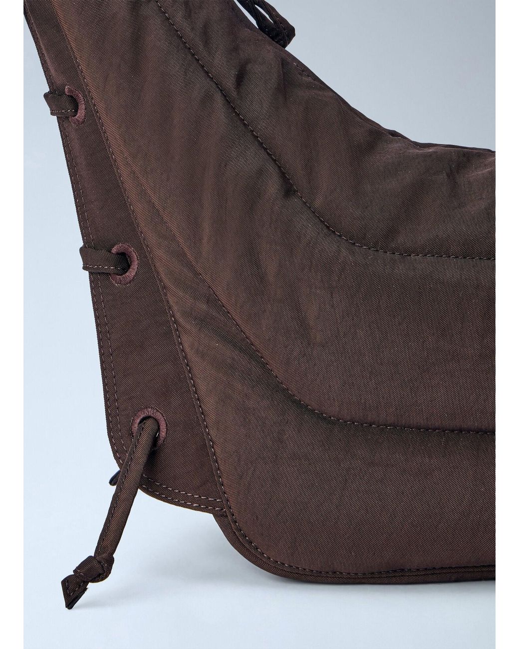Lemaire Gray Medium Soft Game Bag for men