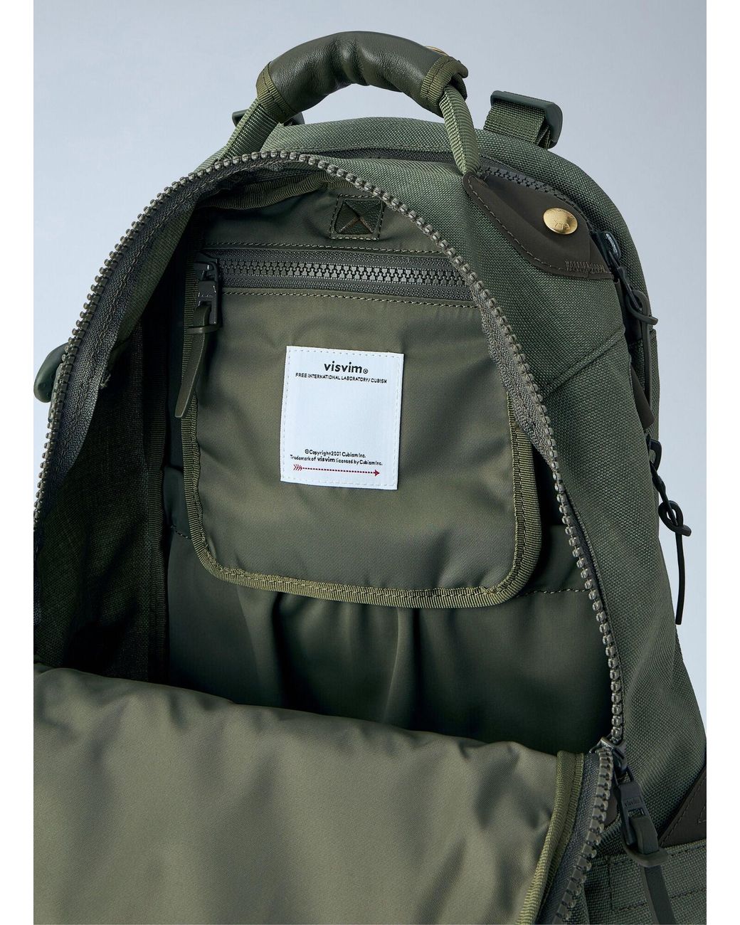Visvim Green Cordura 20l Backpack for men