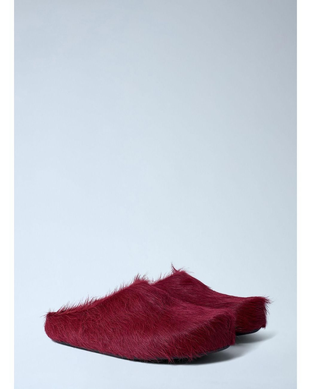 Marni Red Fussbett Mules for men