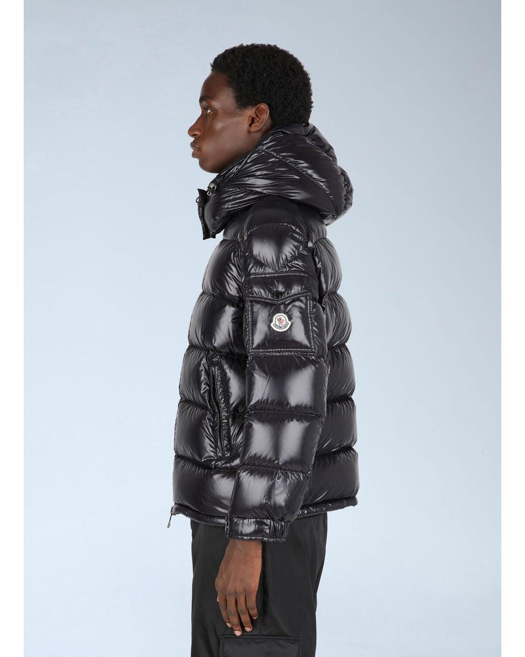 Moncler Black Marie Short Down Jacket