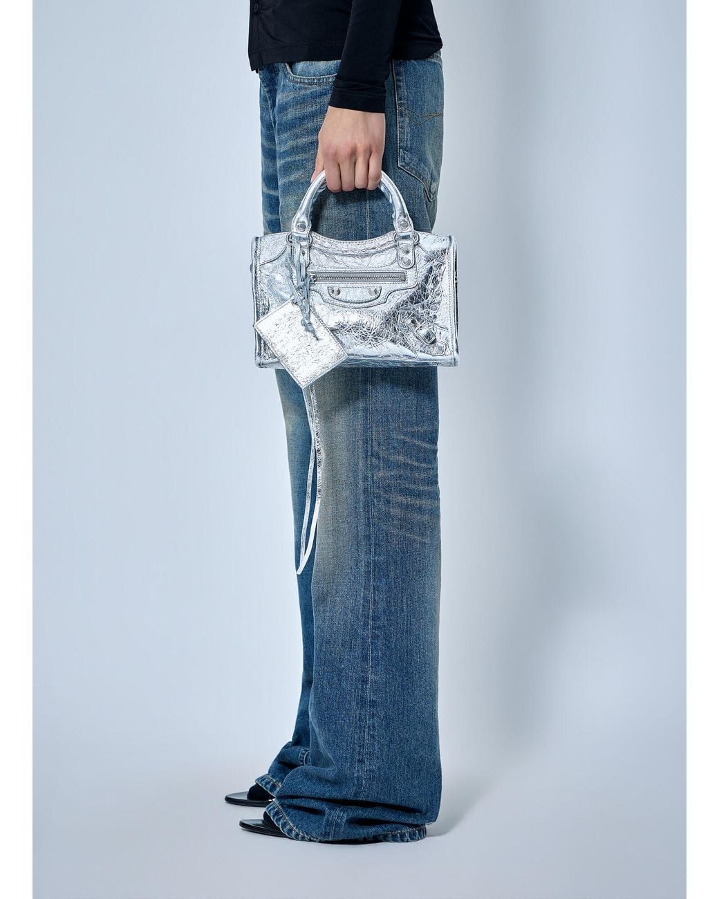Balenciaga Blue Le City Bag Mini