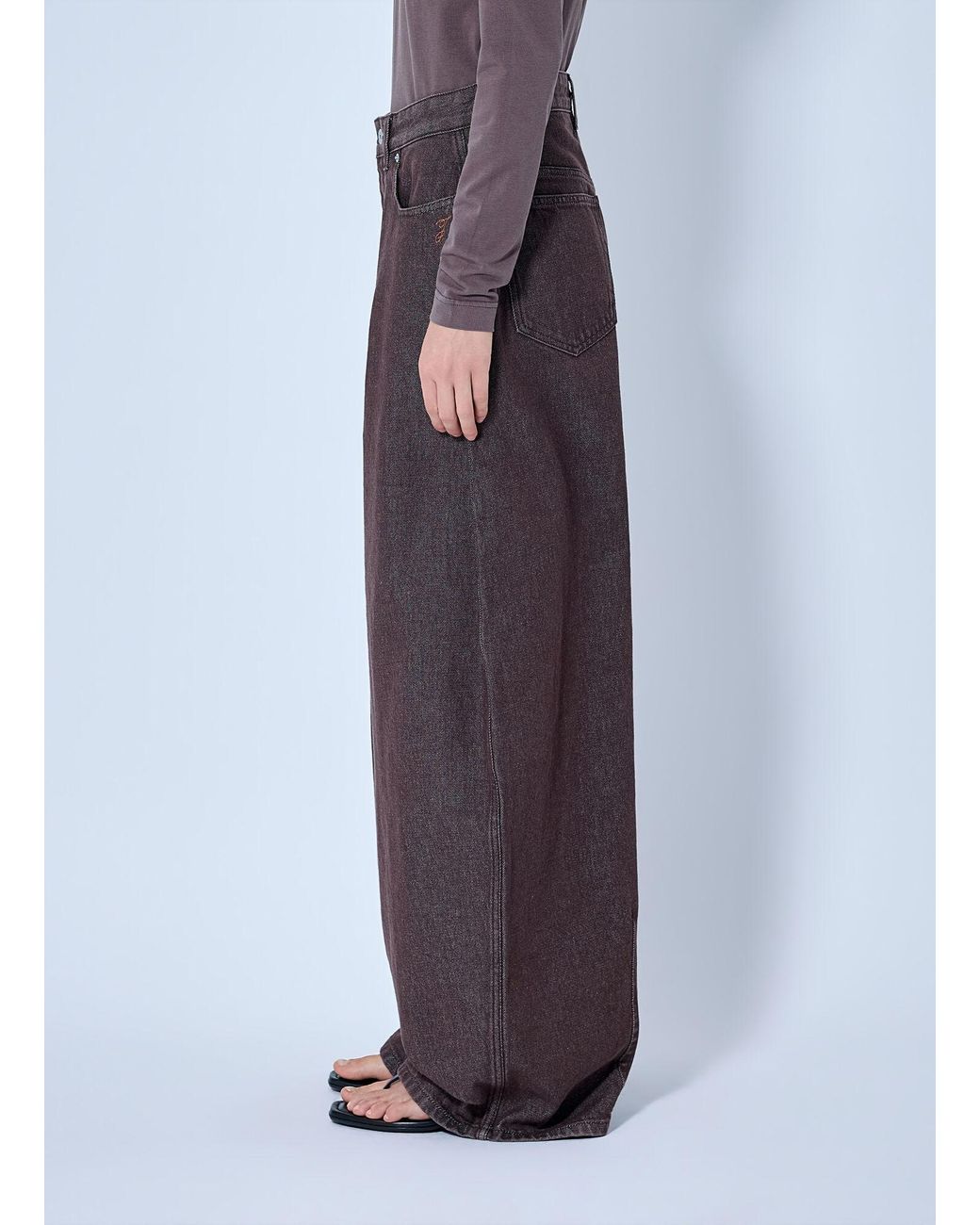 Jacquemus Blue Le De-Nîmes Ovalo Jeans