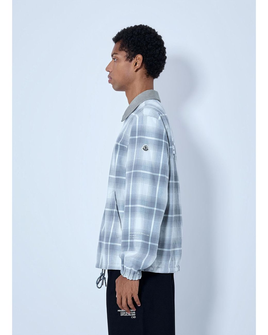 Moncler X Fragment Hiroshi Fujiwara Blue Ryuha Jacket for men