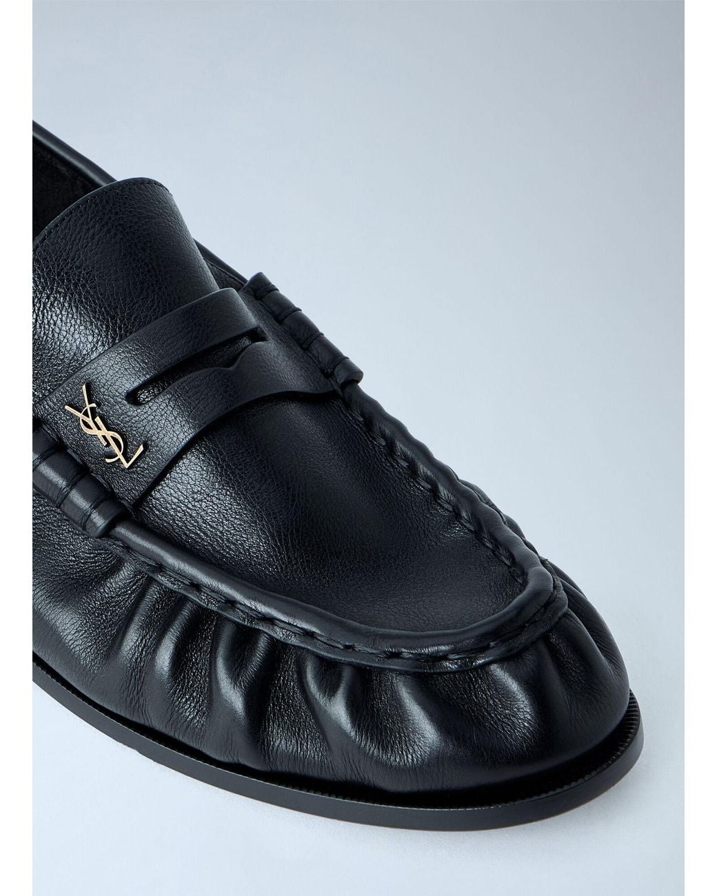 Saint Laurent Black Le Loafer 15 for men