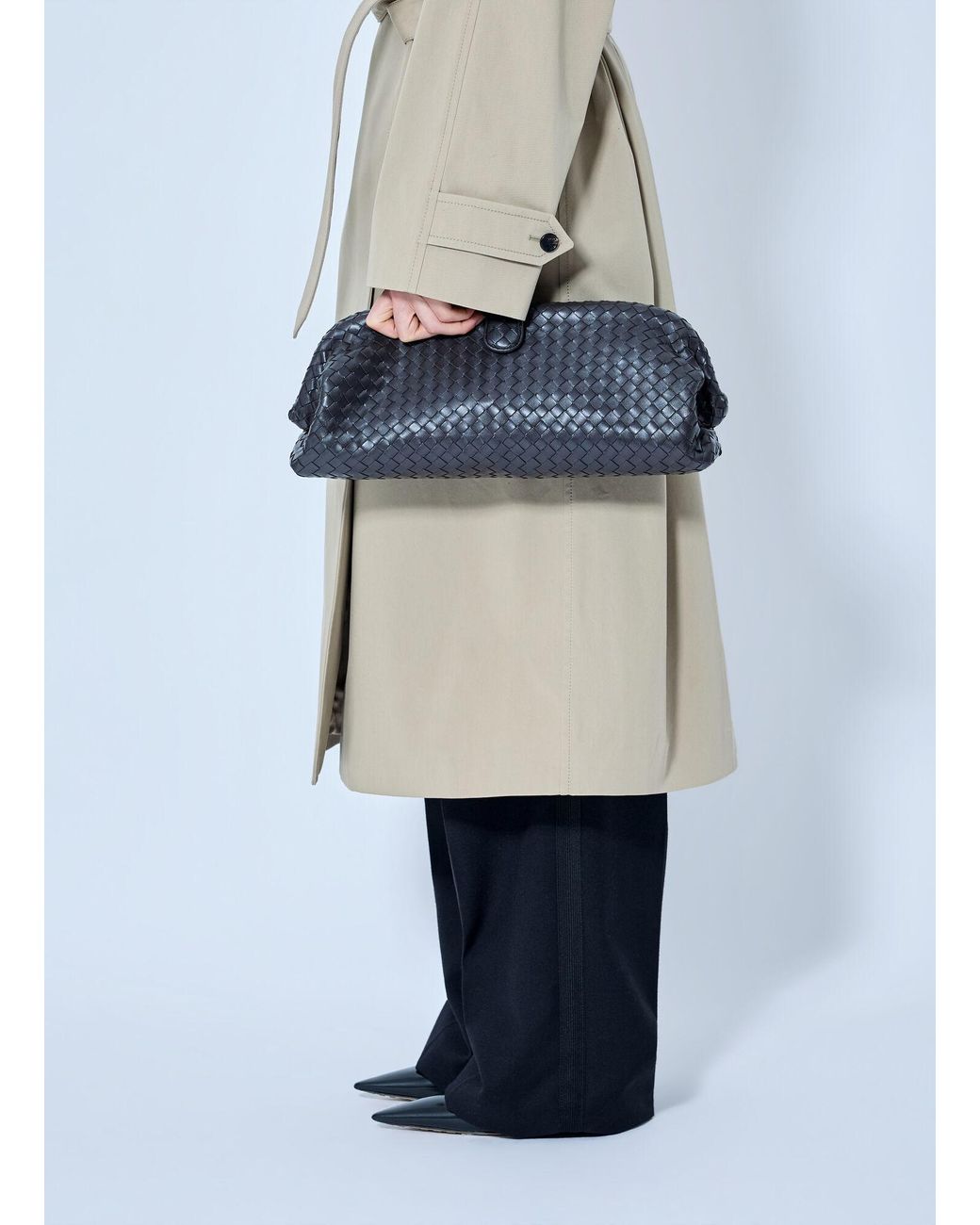 Bottega Veneta Blue Lauren 1979 Clutch