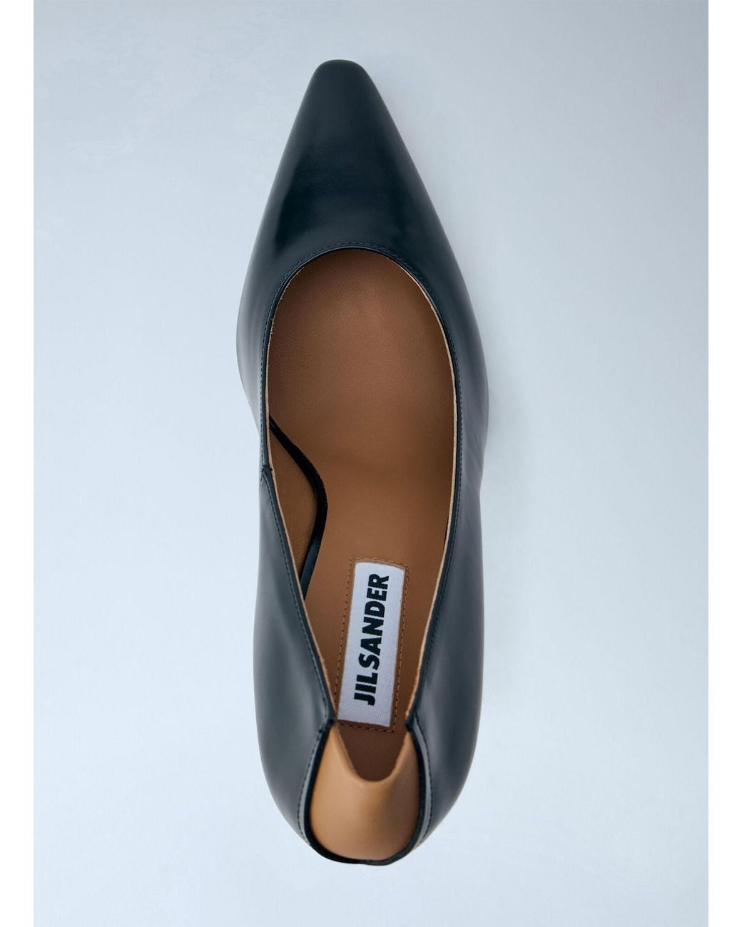 Jil Sander Blue Alma Pumps