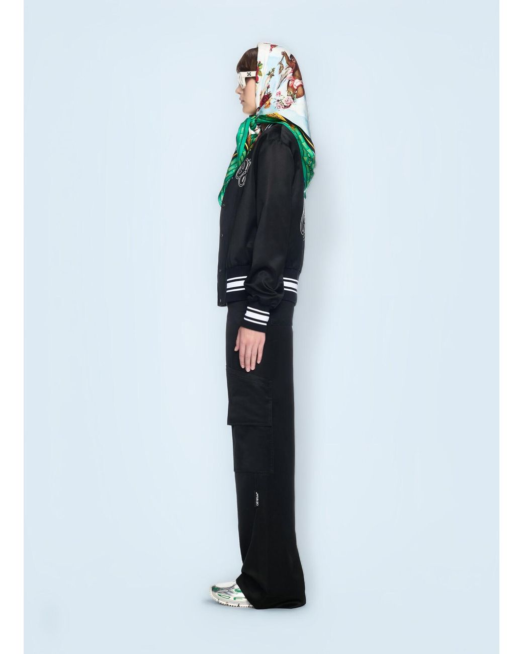 Off-White c/o Virgil Abloh Multicolor Off Toybox Satin Cargo Pants