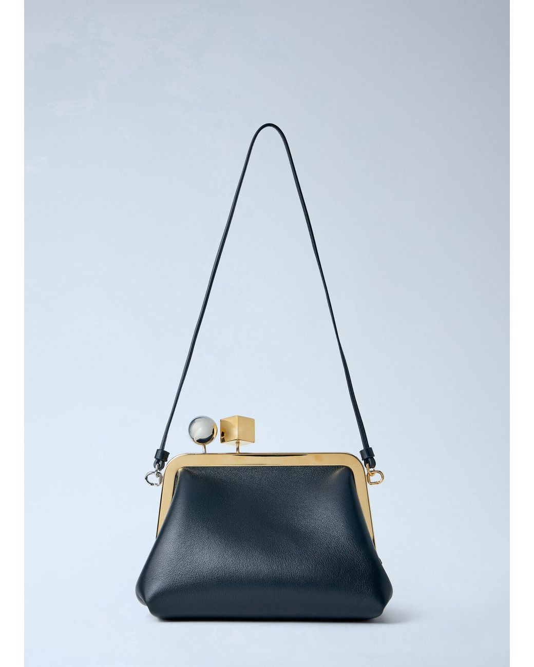 Jacquemus Blue Le Berlingot Clutch Bag
