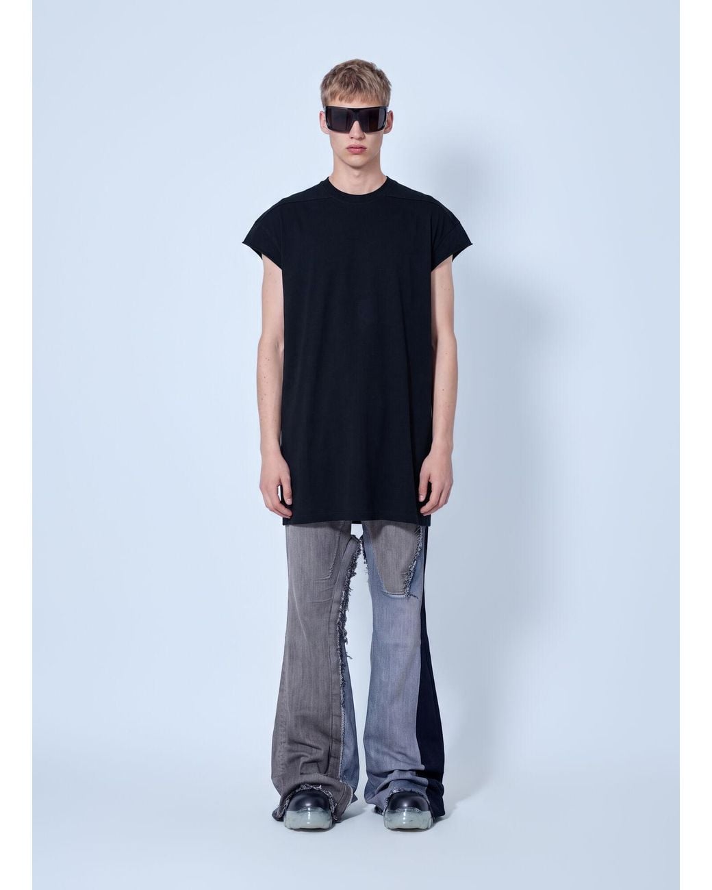 Rick Owens Blue Bolan Denim Pants for men